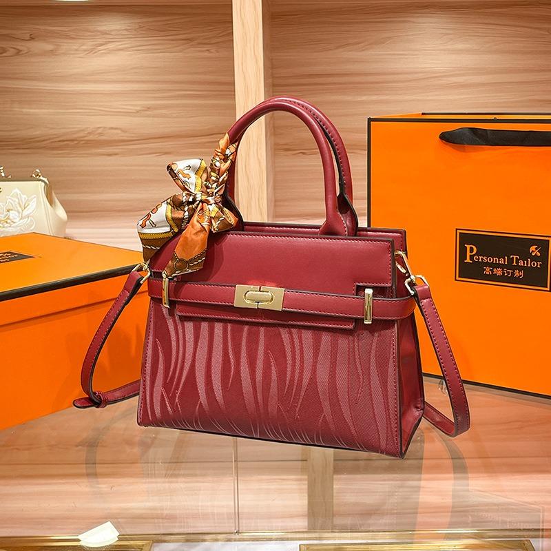 WDPOLO красная гофрированная свадебная сумка — фото 3