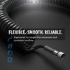 1/4 Inch Female to 1/8 Inch Male Airbrush Hose Connector Fast Spring Tube Adapter for Nail Art Spray Tools