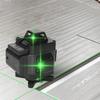 AC 110-240V 16/12 Lines Laser Self-leveling Green Powerful Beam 4D 360 Horizontal&Vertical Measure Tool Laser Level Green Beam Laser Levels