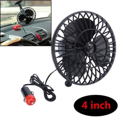 12V Mini Mute Vehicle Cooling Car Truck Air Summer Fan Cooler with Suction Cup