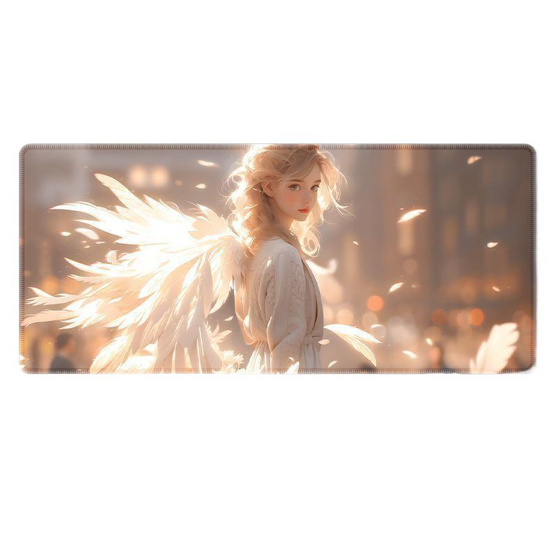 Extra Large Washable Mouse Pad: Stain-Resistant, Sweat-Proof Desk Mat for Dorm, Office, and Esports