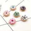 Resin Doughnut Charm DIY Accessories for Phone Case & Keychain