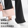Spring Shark Pants, High Waist, Versatile, Slim Look, Bellbottom Pants, Women's Bottom Pants, Thickened 400g with Velvet
