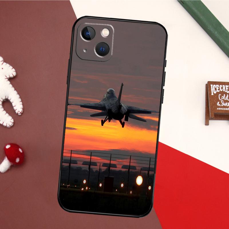 

Fighting Plane Aircraft Case For iPhone 15 Pro Max 14 13 12 11 16 17 Pro Max mini 15 16 Plus 16e 17 Air Back Cover iPhone 12 Pro