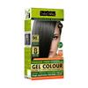 Trial Pack (Black, 65 Ml) Natural Gel Hair Colour for Women, Ammonia & PPD Free, 100% Grey Coverage, Long Lasting Hair Color