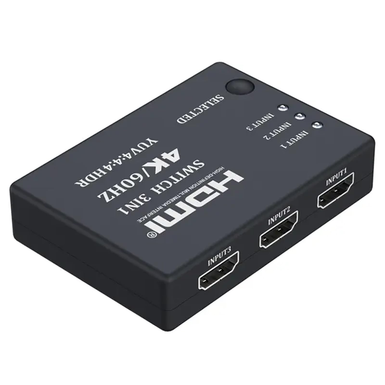 

Hanx Japanese HDMI 4K 3 1 [Amazon Exclusive] Corporation, Manufacturer, Switcher, 60Hz, Inputs, Output, HT-4K3H57B чорний