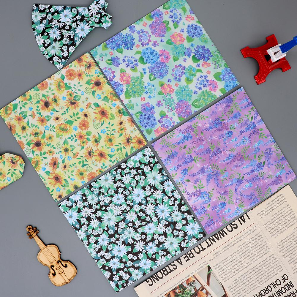 15cm Square Origami Paper for DIY Paper Cranes and Flowers - Japanese Folding Craft Paper