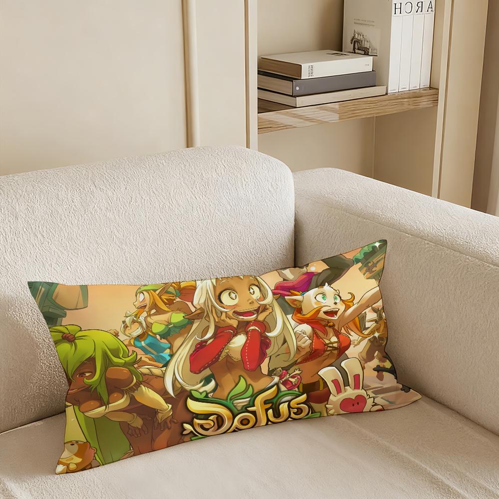 Game D-DOFUS Pillow Case Suitable For All Seasons Home Decoration Cushion Cover Suitable For Livingroom Bedroom Sofa