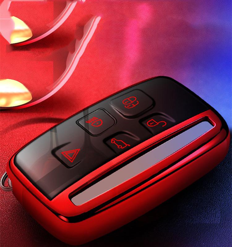 Hight Quality TPU Key Case Cover Protective Shell for Land Rover FREELANDER DISCOVERY RANGE ROVER Range Rover Evoque Jaguar