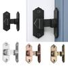 Anti-theft Door Bolt 90 Degree Door Hasps Right Angle Sliding Door Lock  Guard