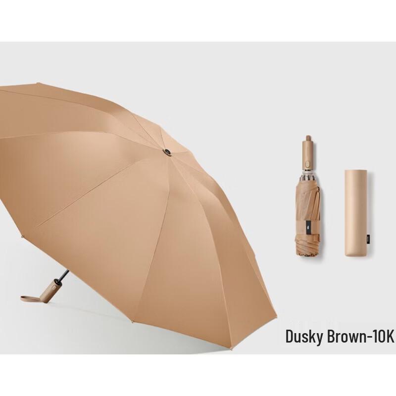 Beneunder Large Windproof Reversible Triple-Fold Umbrella