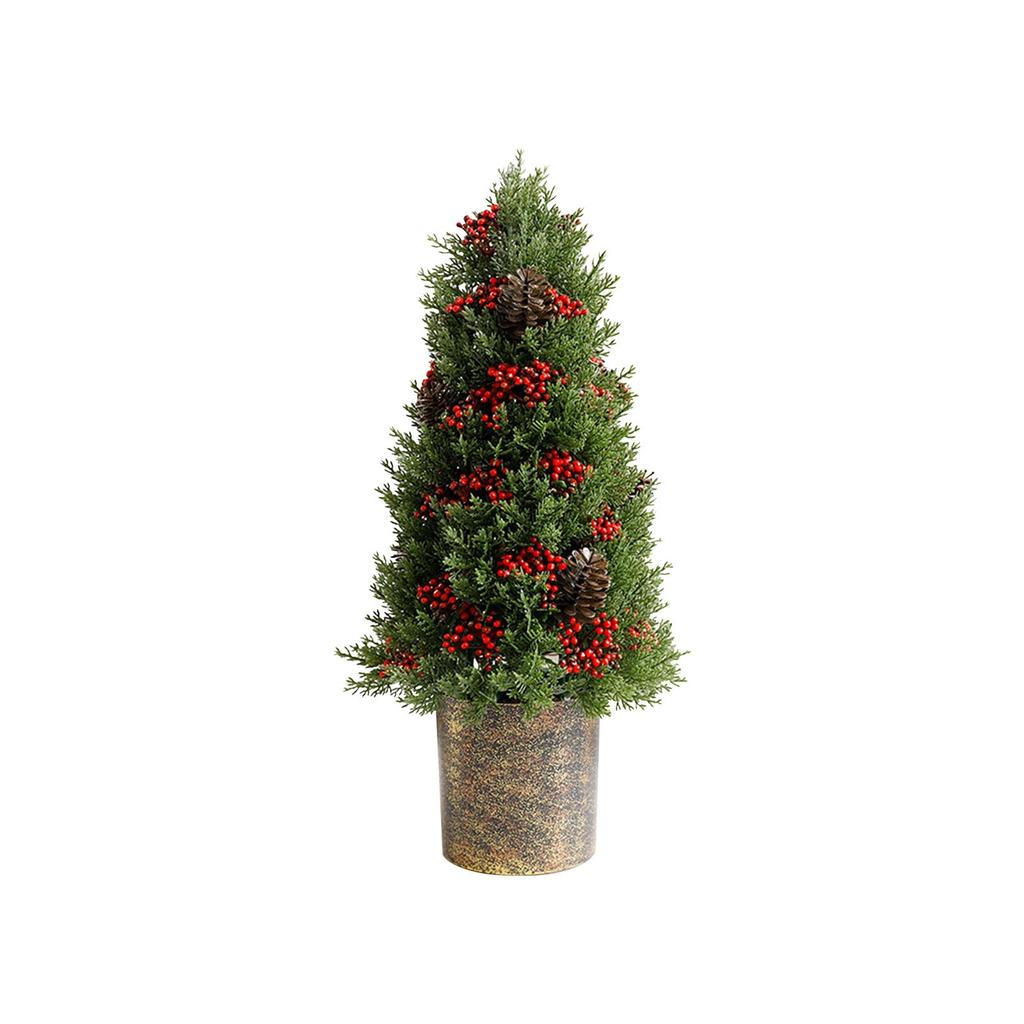 Christmas Tree Ornaments Christmas Red Fruit Plastic Basin Christmas Tree Decorations