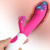 Vibromasseur lapin puissant à double vibration pour stimulation du clitoris et du point G, masturbateur, masseur vaginal, jouets sexuels pour femmes