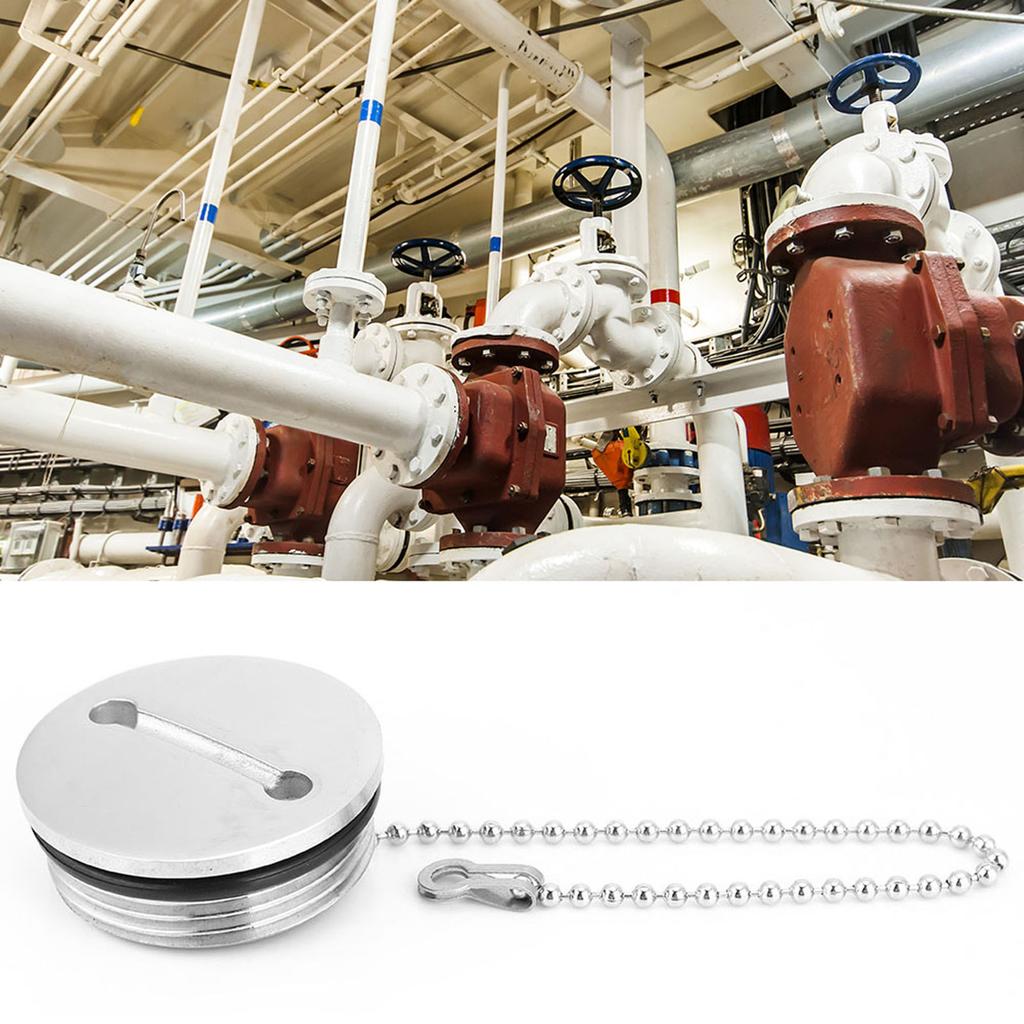 Boat Fuel Tank Cap 316 Stainless Steel Polished Marine Boat Fill Port Marine Hardware