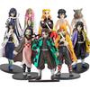 Anime Demon Slayer Kimetsu No Yaiba Figure Kamado Tanjirou Action Figure Agatsuma Zenitsu Nezuko Warrior PVC Model Toys
