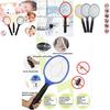Fly Handheld Electric Swatter Zapper Use Insect Racket Bug Killers Mosquito