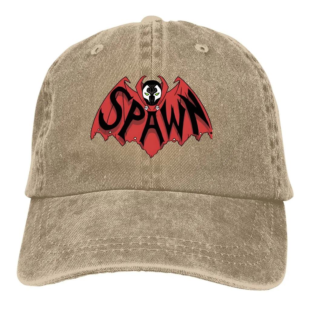 Pure Color Dad Hats Superspawn Women's Hat Sun Visor Baseball Caps Spawn Comic Peaked Cap