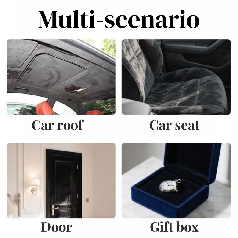 Suede Auto Headliner Fabric with Foam Backing Ceiling Interior Replacement for Truck/SUV/Car Roof Upholstery Headliner Material