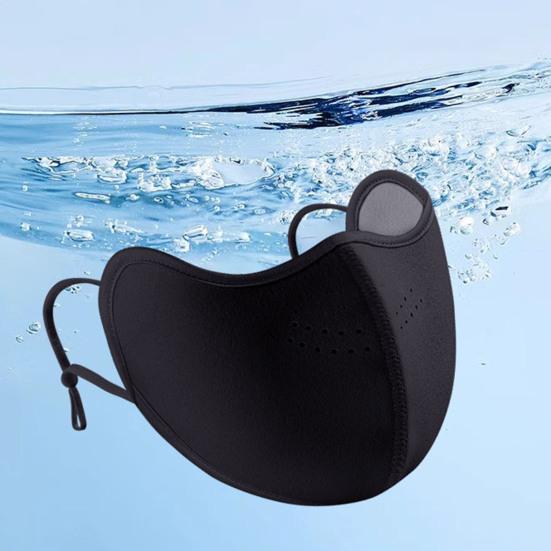 Yüz Koruyucu Buz İpeği Nefes Alabilen Yüz Koruyucu UPF 50+ Güneş Koruması Rüzgar Toz Soğuk Sis Koruyucu Kışlık Yüz