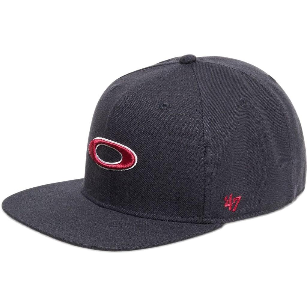 Oakley 47 B1B Ellipse Hat In (6GZ) Abyss/Iron Red/White