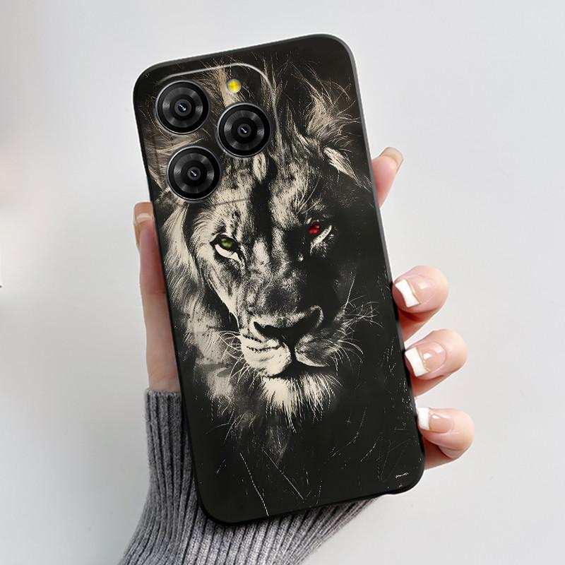 For Blackview Shark 9 5G Case Cute Funny Love Heart Rabbit Soft Silicone Protective Back Cover For Black View Shark 9 Phone Case