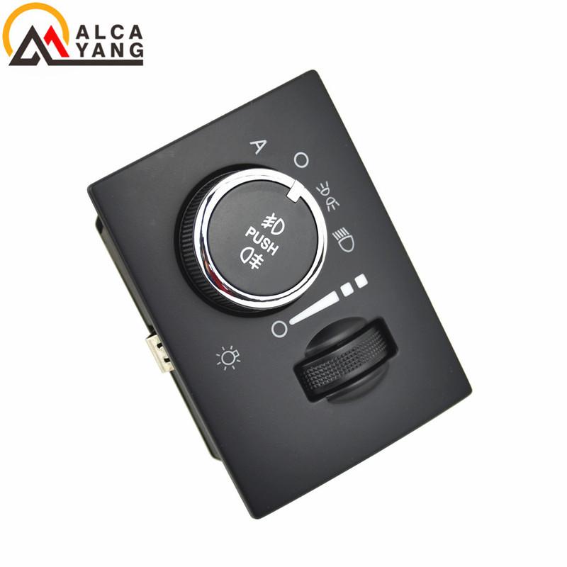 Car Headlight Fog Lamp Switch For Chrysler 300C 2006 2007 Jeep Grand Cherokee Dodge Challenger 68189148AA 68189156AA 98258718AA