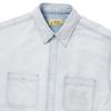 ThIs Is Never That Tnt Daniel Johnston Faded Chambray Shirt Light Blue
