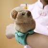 Cute Capybara Snap Bracelet Plush Toy - Creative Slap Band Doll Gift