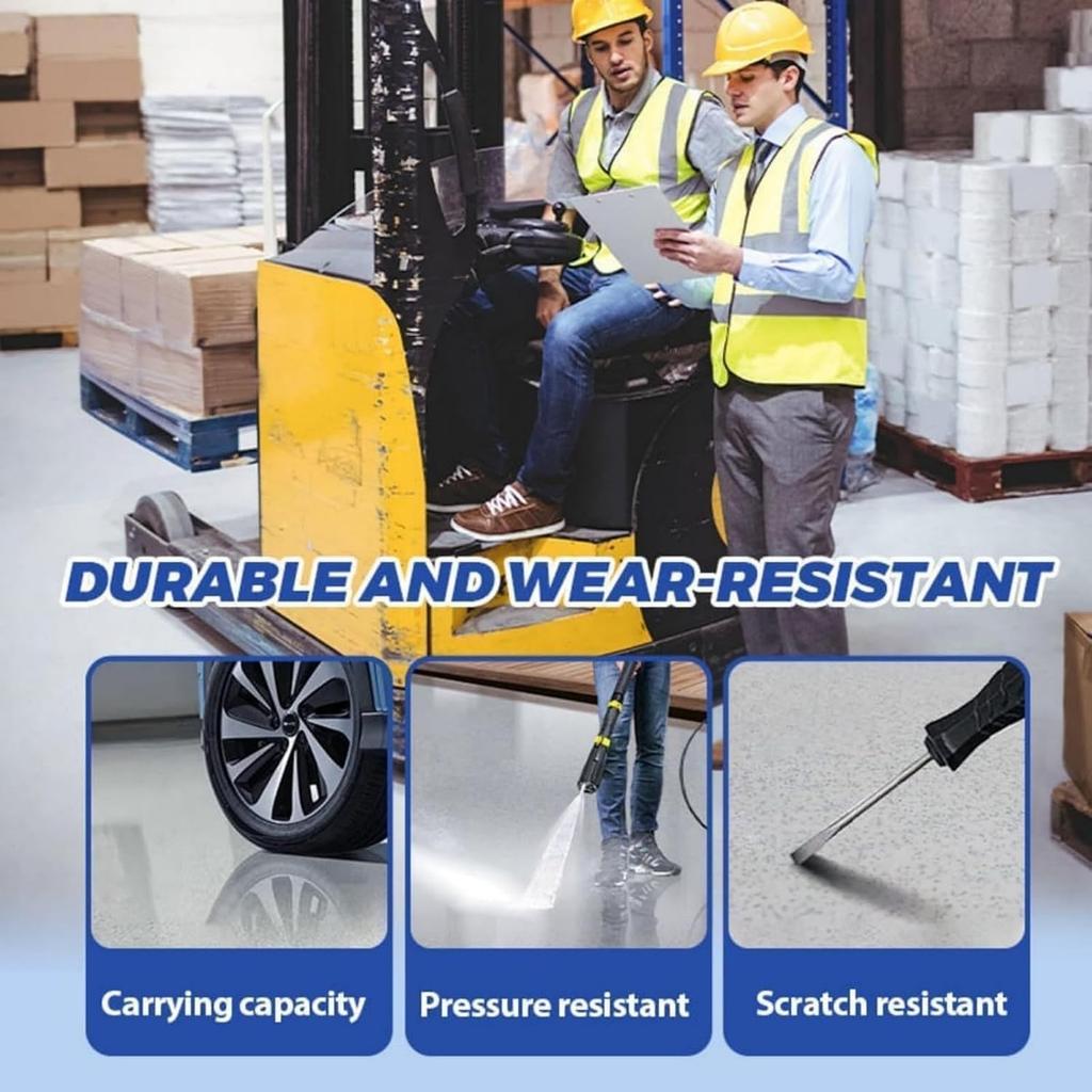 Epoxy Floor Paint, High Gloss Effect Epoxy Floor Coating, FloorCoating Suitable For Indoor And Outdoor 110ml Curing Agent