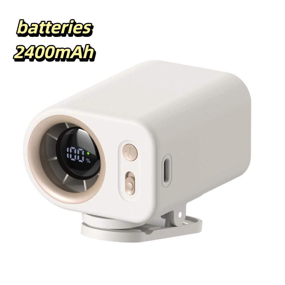 Detachable Design Clip-on Waist Fan Adjustable Airflow Multifunctional Fan  Daily Use