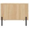  Coffee Table, Sonoma Oak, 50x50x40 Cm, Wood-based Material