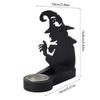 Funny Shadows Stand Wrought Iron Halloween Table Candlestick Decoration Home Ornament Candlelights Dinner Candle Holder