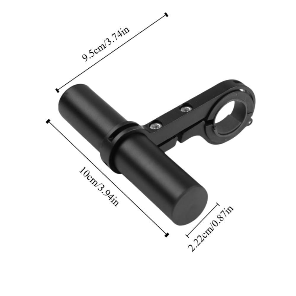 with Clamp Handlebar Extension Mount  for Speedometer Mount,Flashlight Holder,Bike Light Mounting