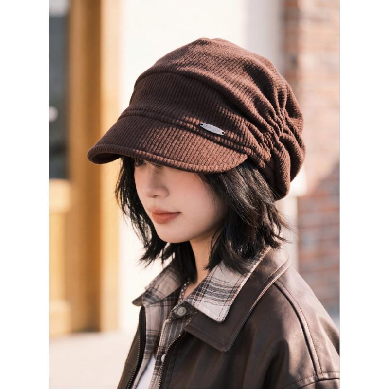 Women S Autumn Winter Warm Slouch Beanie Hat Versatile
