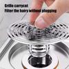 Sink Stopper Bathroom Drain Removable Drain Stopper Basket Hair Catcher Anti-Odor Bathtub Converter Backflow Anti-Clogging Sink