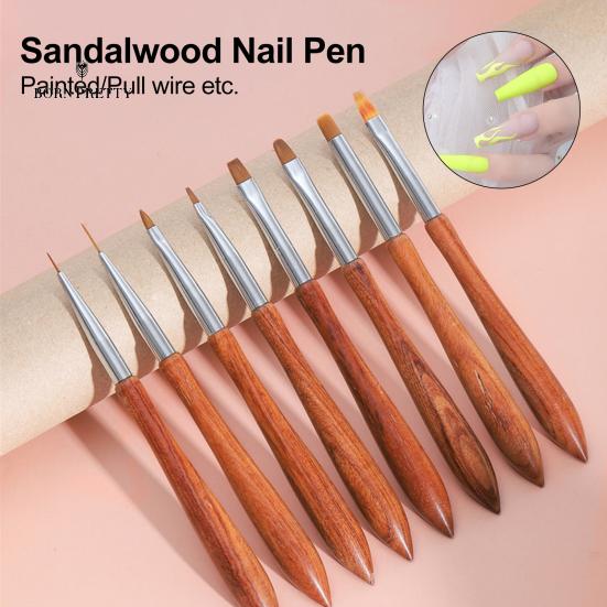 

Выбранная ручка для ногтей Украшения Минималистичная мягкая щетина Долгая продолжительность жизни