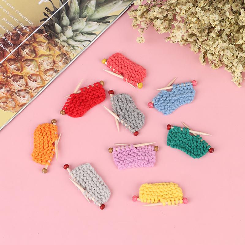 1:12 Casa delle Bambole Miniatura Modello Maglione Lavorato a Maglia Accessori per Bambole Giocattoli