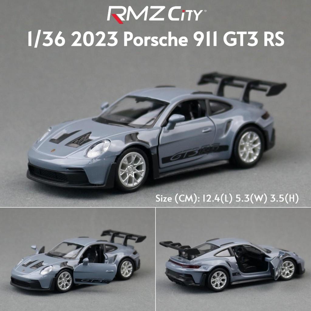 Porsche 911 Gt3 Rs Alloy Car Model With Inertia Control For Kids Collectors