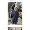 Women's High Waisted Straight Leg Winter Pants - Thickened Fleece Lined Elastic Waistband, Casual Pants for Autumn and Winter, Middle East Series