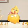 Adorable Cartoon Gourd Animal Figurine Lucky Resin Ornament Small Decor for Computer Monitor Edge Bedroom Desktop Gift