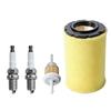 MIU14395 Air Filter and Fuel Filter Kit for Lawn For Mowers Matching D100 D105 D110 Engine Mounting Requirements