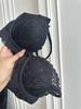 French pure lace sexy women without steel ring, double breasts, anti-sagging bra cover set burst
