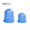 2Pcs Body Cupping Help To Relax Smoothing Fine Lines Silicone Vacuum Suction Massage Cup for Family