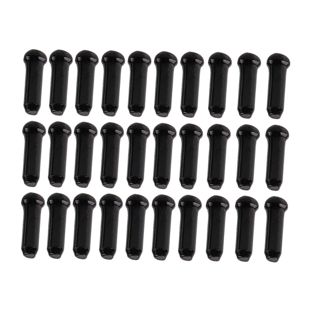 30Pcs Bike Cable End Caps Durable Bike Inner Wire Gear Aluminum Alloy Bike Cable Caps for Cycling Road Bike Replacement