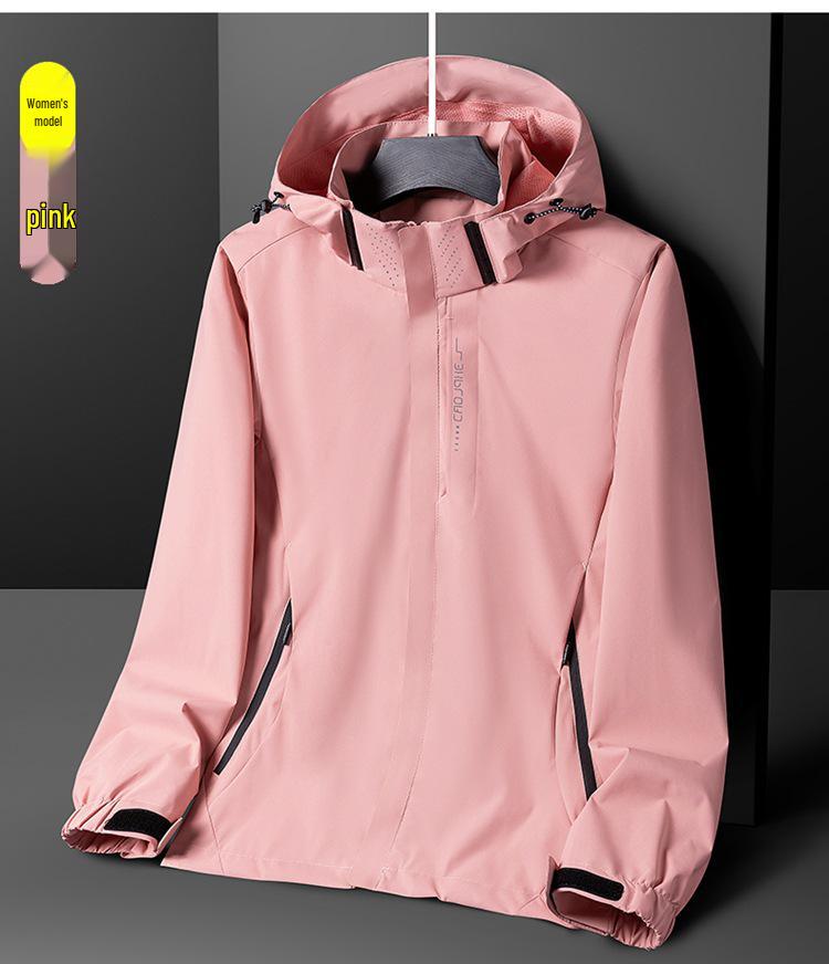 Men's and Women's Waterproof Climbing Jacket - Spring/Autumn Outdoor Wear