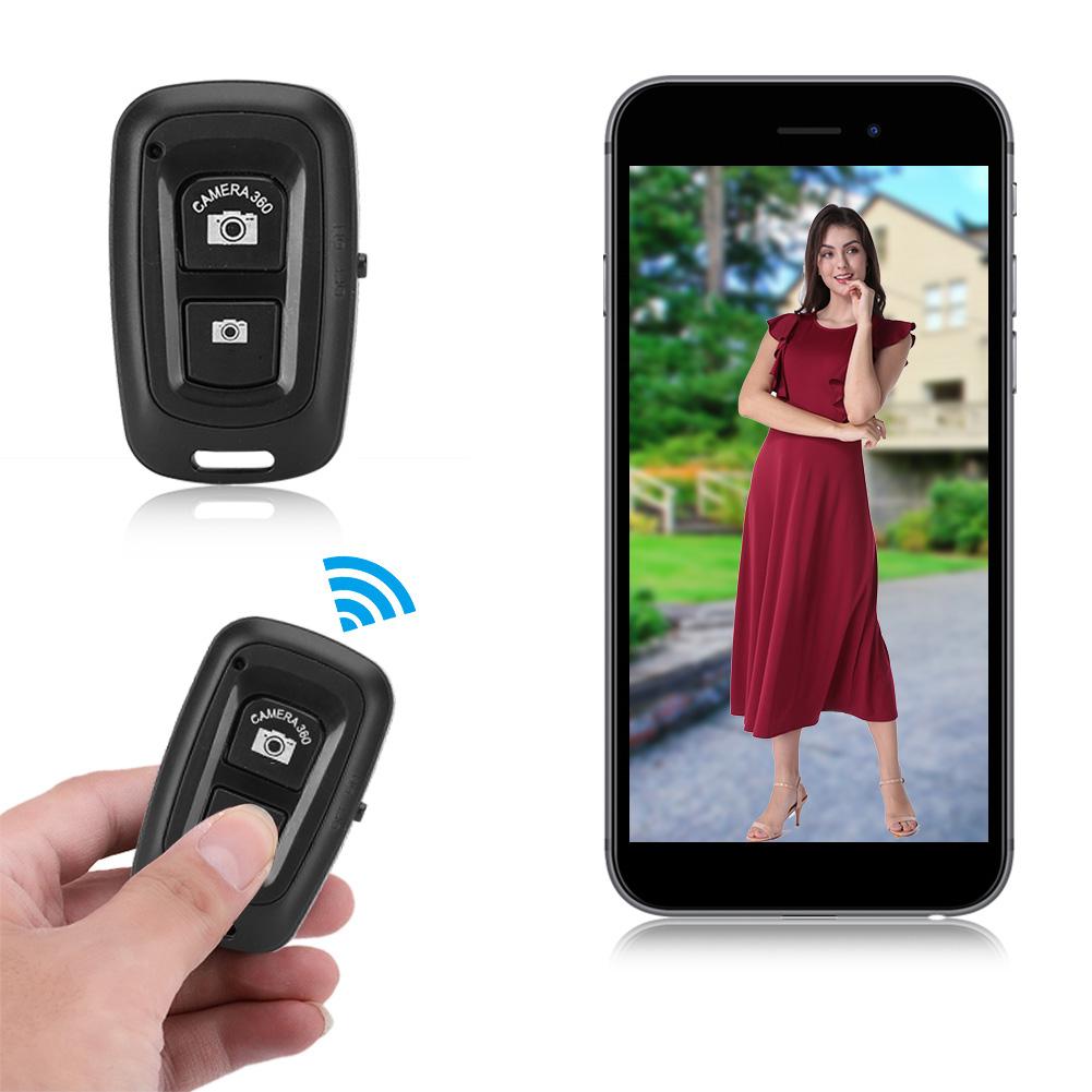 Plastic Mini Bluetooth Selfie Wireless Photograph Shooting Shutter Remote Control Universal for