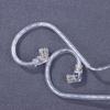 3.5Mm 2Pin In Ear Wired Earphones Kz Silver Plated Kz Earphones Cables Upgrade Cable With Microphone Kz Headphones Wire