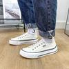 Fashion Women Shoes New Retro Lowtop Sneakers Shoes For Women Canvas Round Toe Cross-tied Causal Flats Women High Top Shoes