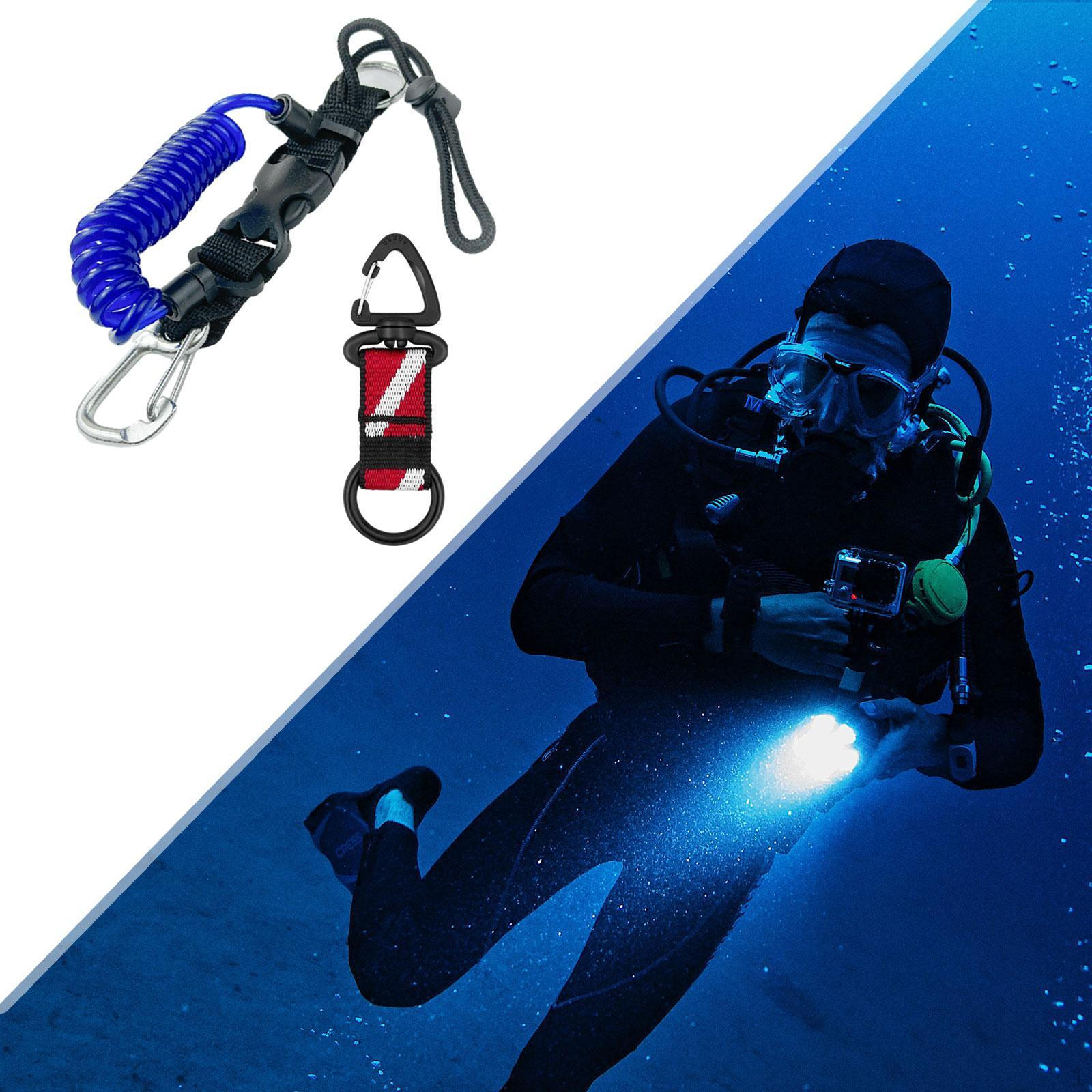 

Дайвінг Ремінець Камера Еластичний Інструмент Портативний Дайв Кліп Фрідайвінг Мотузка для Води синій