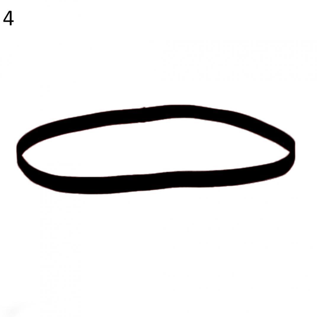 

Женская и мужская спортивная противоскользящая эластичная повязка на голову ярких цветов для бега, повязка для волос